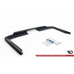 Maxton Central Rear Splitter (with vertical bars) Mercedes-Benz Vito W447 Facelift Gloss Black, Nouveaux produits maxton-design