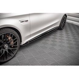Maxton Side Skirts Diffusers V.1 Mercedes-AMG C 63AMG Coupe C205 Facelift Gloss Black, Nouveaux produits maxton-design