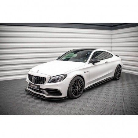 Maxton Side Skirts Diffusers V.1 Mercedes-AMG C 63AMG Coupe C205 Facelift Gloss Black, Nouveaux produits maxton-design
