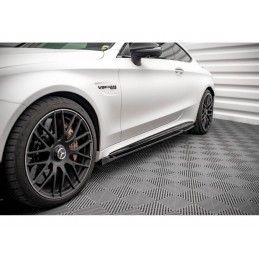 Maxton Side Skirts Diffusers V.2 Mercedes-AMG C 63AMG Coupe C205 Facelift Gloss Black, Nouveaux produits maxton-design