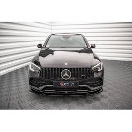 Maxton Front Splitter Mercedes-Benz GLC Coupe AMG-Line C253 Facelift Gloss Black, Nouveaux produits maxton-design