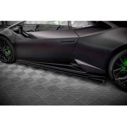 Maxton Side Skirts Diffusers Lamborghini Huracan EVO Gloss Black, Nouveaux produits maxton-design