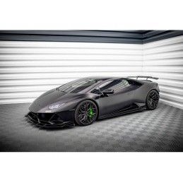Maxton Side Skirts Diffusers Lamborghini Huracan EVO Gloss Black, Nouveaux produits maxton-design