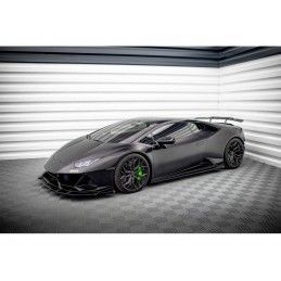 Maxton Side Skirts Diffusers Lamborghini Huracan EVO Gloss Black, Nouveaux produits maxton-design