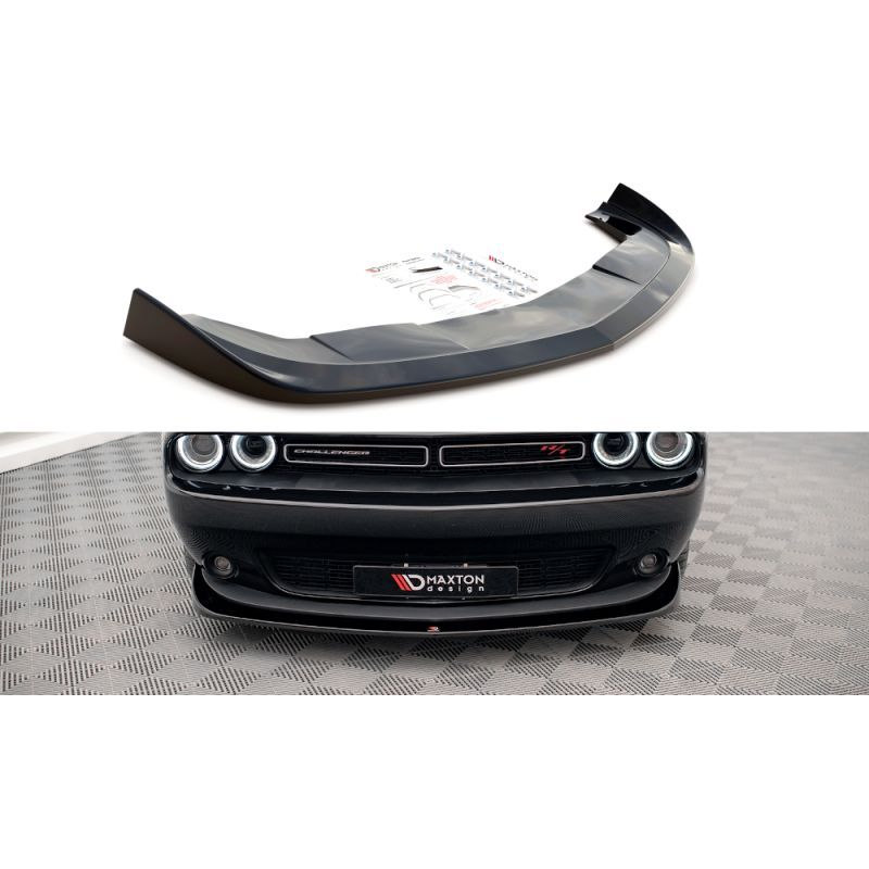 Maxton Front Splitter Dodge Challenger RT Mk3 Facelift Gloss Black, Nouveaux produits maxton-design