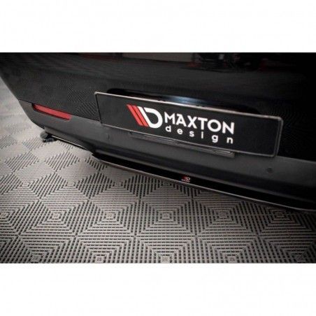 Maxton Central Rear Splitter for Dodge Challenger RT Mk3 Facelift Gloss Black, Nouveaux produits maxton-design