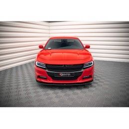 Maxton Street Pro Front Splitter Dodge Charger RT Mk7 Facelift Black-Red, Nouveaux produits maxton-design