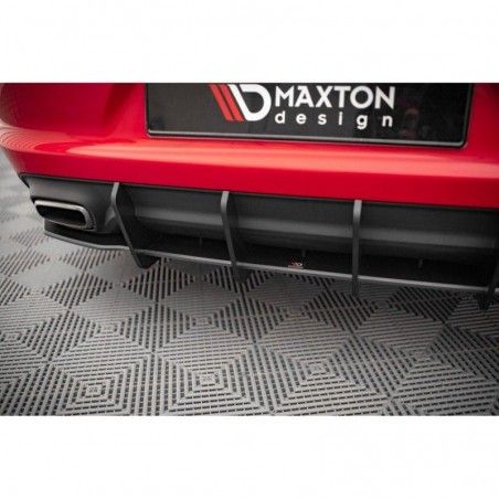 Maxton Street Pro Rear Diffuser Dodge Charger RT Mk7 Facelift Black-Red, Nouveaux produits maxton-design