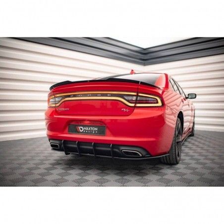 Maxton Street Pro Rear Diffuser Dodge Charger RT Mk7 Facelift Red, Nouveaux produits maxton-design