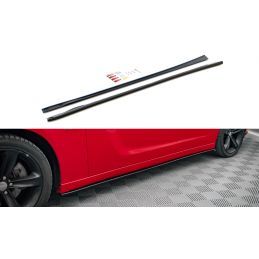 Maxton Side Skirts Diffusers Dodge Charger RT Mk7 Facelift Gloss Black, Nouveaux produits maxton-design