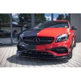 Maxton Front Splitter V.1 Mercedes-Benz A45 Aero W176 Facelift Gloss Black, Nouveaux produits maxton-design