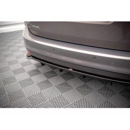 Maxton Central Rear Splitter (with vertical bars) Ford C-Max Mk2 Gloss Black, Nouveaux produits maxton-design