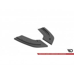 Maxton Street Pro Rear Side Splitters Mazda 3 MPS Mk1 Black, Nouveaux produits maxton-design