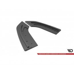 Maxton Street Pro Rear Side Splitters Mazda 3 MPS Mk1 Black, Nouveaux produits maxton-design