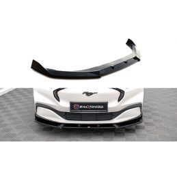 Maxton Front Splitter V.1 Ford Mustang Mach-E Mk1 Gloss Black, Nouveaux produits maxton-design