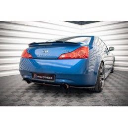 Maxton Central Rear Splitter for Infiniti G37 Coupe Gloss Black, Nouveaux produits maxton-design