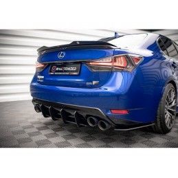 Maxton Street Pro Rear Diffuser Lexus GS F Mk4 Facelift Black, Nouveaux produits maxton-design