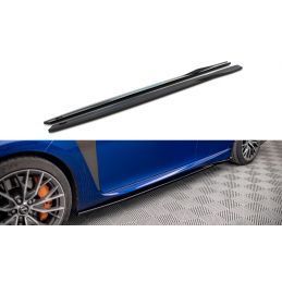 Maxton Side Skirts Diffusers Lexus GS F Mk4 Facelift Gloss Black, Nouveaux produits maxton-design