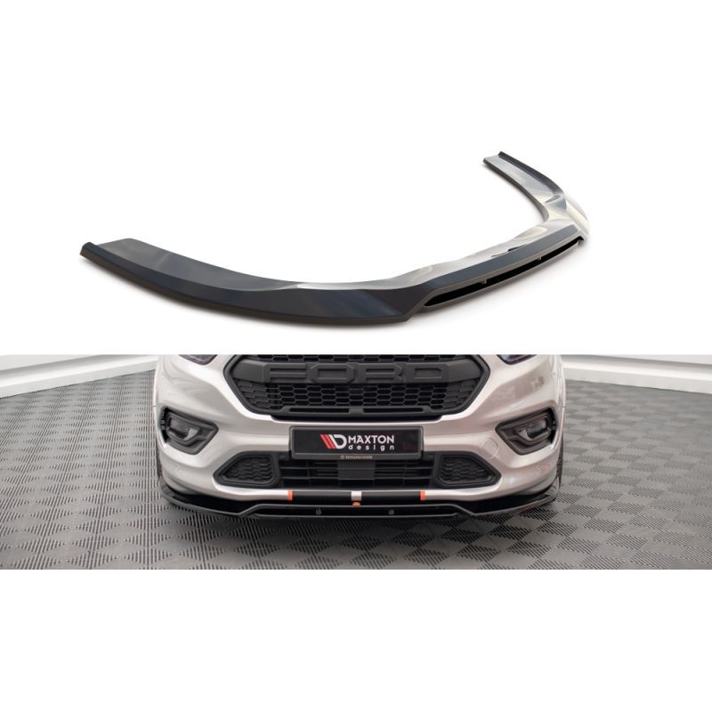 Maxton Front Splitter Ford Transit Custom ST-Line Mk1 Facelift Gloss Black, Nouveaux produits maxton-design