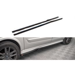 Maxton Side Skirts Diffusers Ford Transit Custom ST-Line Mk1 Facelift Gloss Black, Nouveaux produits maxton-design