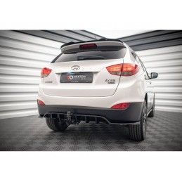 Maxton Central Rear Splitter (with vertical bars) Hyundai ix35 Mk1 Gloss Black, Nouveaux produits maxton-design