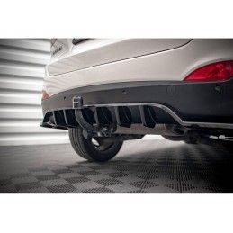 Maxton Central Rear Splitter (with vertical bars) Hyundai ix35 Mk1 Gloss Black, Nouveaux produits maxton-design