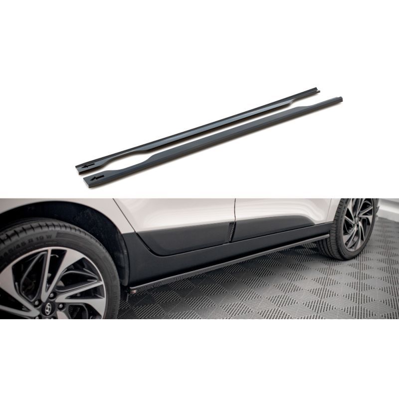 Maxton Side Skirts Diffusers Hyundai ix35 Mk1 Gloss Black, Nouveaux produits maxton-design