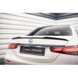 Maxton Spoiler Cap Mercedes-Benz E Sedan AMG-Line W213 Facelift Gloss Black, Nouveaux produits maxton-design