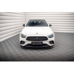 Maxton Front Splitter V.1 Mercedes-Benz E AMG-Line W213 Facelift Gloss Black, Nouveaux produits maxton-design