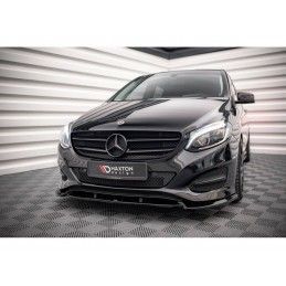 Maxton Front Splitter Mercedes-Benz B W246 Facelift Gloss Black, Nouveaux produits maxton-design