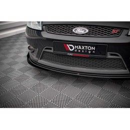 Maxton Street Pro Front Splitter V.1 + Flaps Ford Fiesta ST Mk6 Black + Gloss Flaps, Nouveaux produits maxton-design