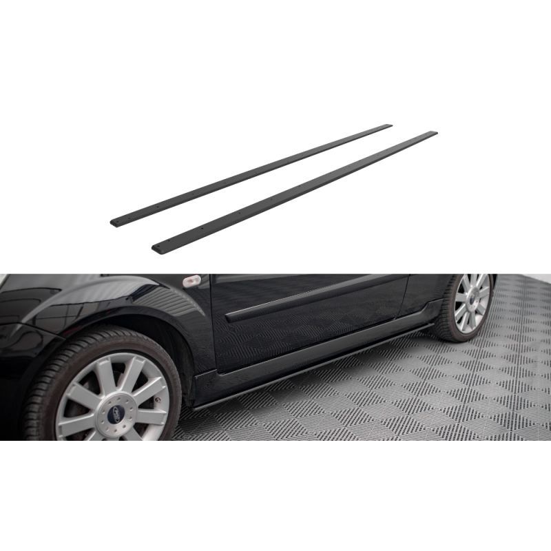 Maxton Street Pro Side Skirts Diffusers Ford Fiesta ST Mk6 Black, Nouveaux produits maxton-design