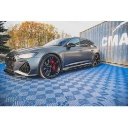 Maxton Side Skirts Diffusers V.2 Audi RS6 C8 / RS7 C8 Gloss Black, Nouveaux produits maxton-design