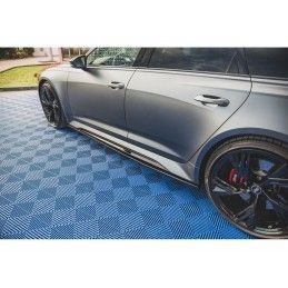 Maxton Side Skirts Diffusers V.2 Audi RS6 C8 / RS7 C8 Gloss Black, Nouveaux produits maxton-design