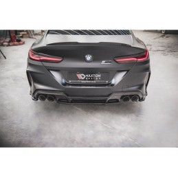 Maxton Central Rear Splitter for BMW M8 Gran Coupe F93 Gloss Black, Nouveaux produits maxton-design