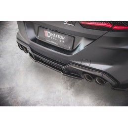 Maxton Central Rear Splitter for BMW M8 Gran Coupe F93 Gloss Black, Nouveaux produits maxton-design