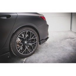 Maxton Rear Side Splitters V.1 + Flaps BMW M8 Gran Coupe F93 Gloss Black, Nouveaux produits maxton-design