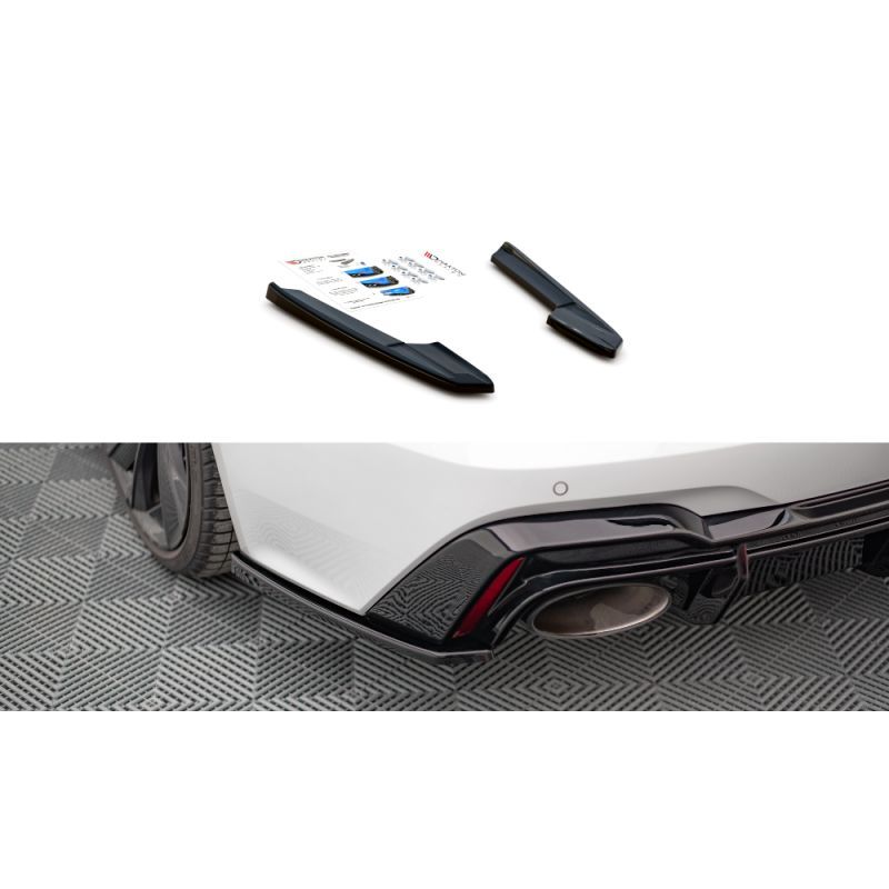 Maxton Rear Side Splitters V.2 Audi RS6 C8 / RS7 C8 Gloss Black, Nouveaux produits maxton-design