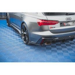 Maxton Rear Side Splitters V.2 Audi RS6 C8 / RS7 C8 Gloss Black, Nouveaux produits maxton-design