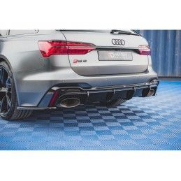 Maxton Rear Valance Audi RS6 C8 / RS7 C8 Gloss Black, Nouveaux produits maxton-design