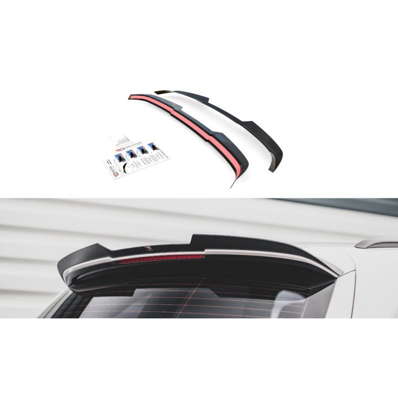 Maxton Spoiler Cap Audi SQ5 Mk1 (8R) Gloss Black, Nouveaux produits maxton-design