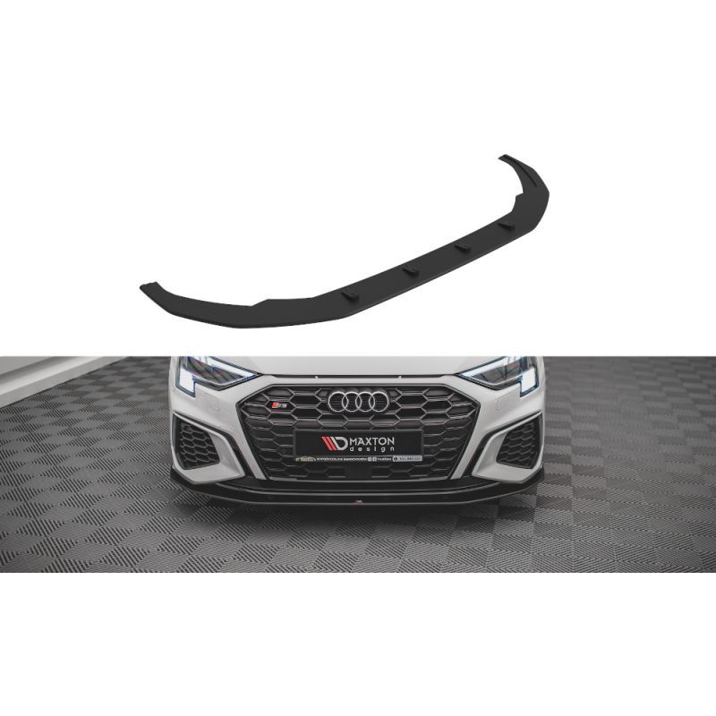 Maxton Street Pro Front Splitter Audi S3 / A3 S-Line 8Y Black, Nouveaux produits maxton-design