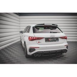 Maxton Street Pro Rear Diffuser Audi S3 Sportback 8Y Black, Nouveaux produits maxton-design