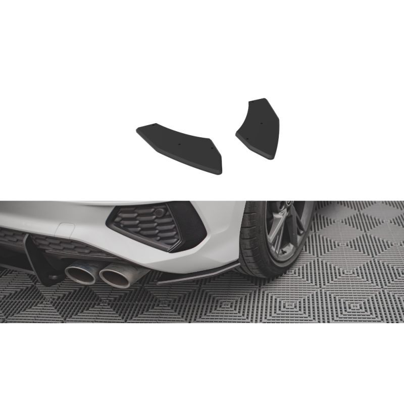 Maxton Street Pro Rear Side Splitters Audi S3 Sportback 8Y Black, Nouveaux produits maxton-design