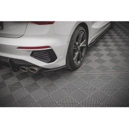 Maxton Street Pro Rear Side Splitters Audi S3 Sportback 8Y Black, Nouveaux produits maxton-design