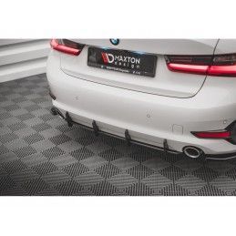 Maxton Street Pro Rear Diffuser BMW 3 G20 / G21 Black-Red, Nouveaux produits maxton-design