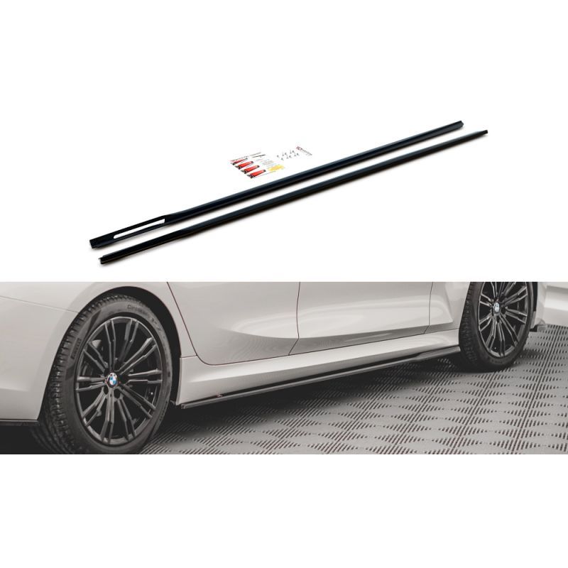 Maxton Side Skirts Diffusers V.2 BMW 3 G20 / G21 M-Pack Gloss Black, Nouveaux produits maxton-design