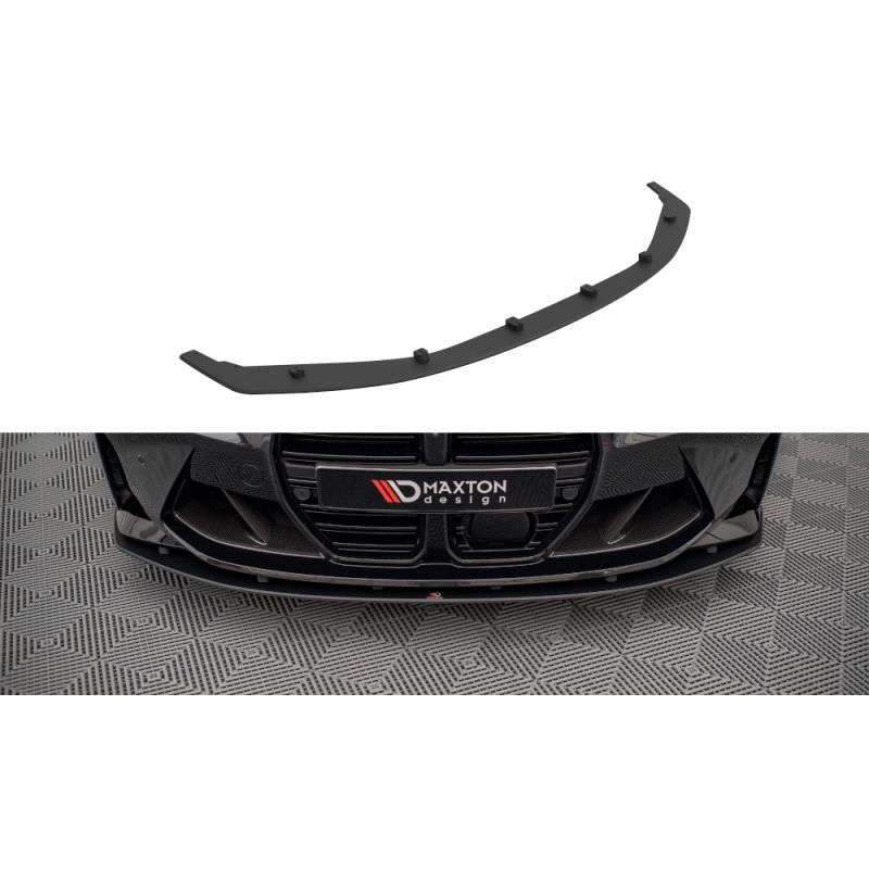 Maxton Street Pro Front Splitter BMW M4 G82 / M3 G80 Black-Red, Nouveaux produits maxton-design