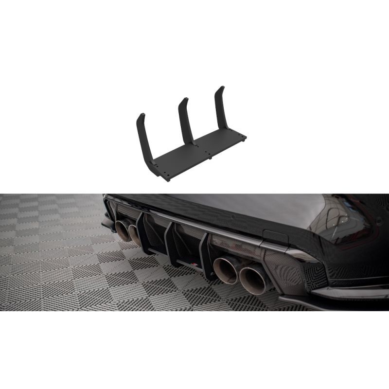 Maxton Street Pro Rear Diffuser BMW M4 G82 Red, Nouveaux produits maxton-design