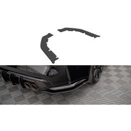 Maxton Street Pro Rear Side Splitters BMW M4 G82 Black, Nouveaux produits maxton-design